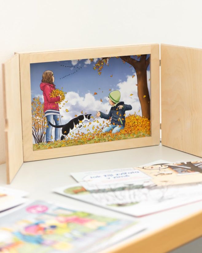 Kamishibai 🧡 Malé divadlo, se kterým se dají dělat velké věci. Kamishibai je japonské papírové divadlo – pomalé vyprávění...