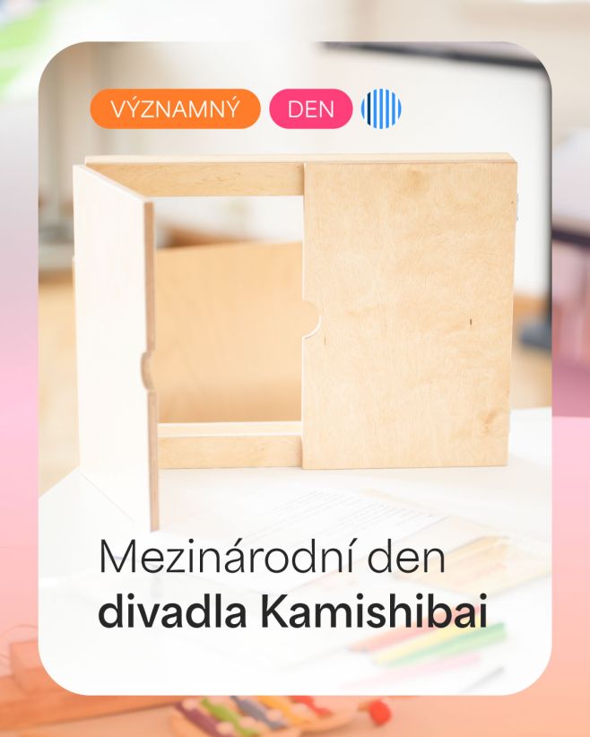 Dnes je Mezinárodní den divadla Kamishibai! 🎭 #kamishibai #kamishibaiczechia #divadlokamishibai